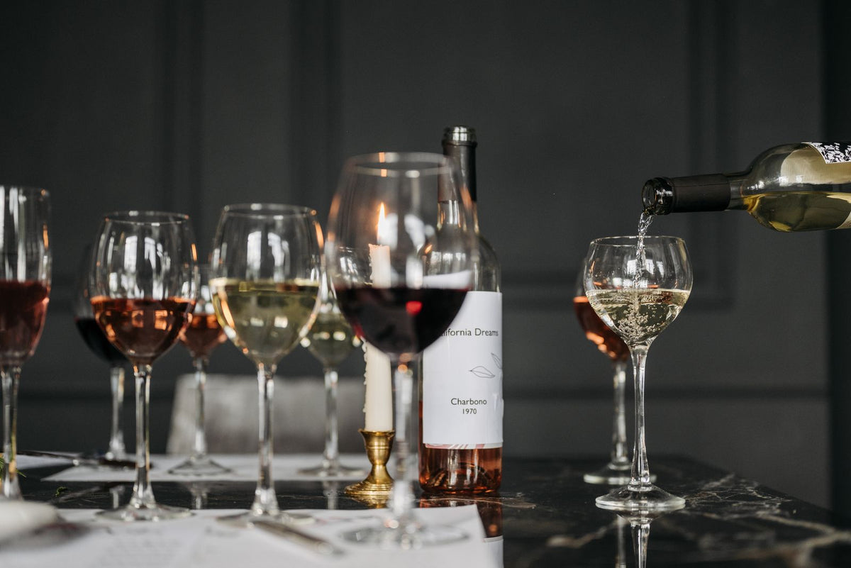 White wine poured into a glass – photo by Pavel Danilyuk, Pexels