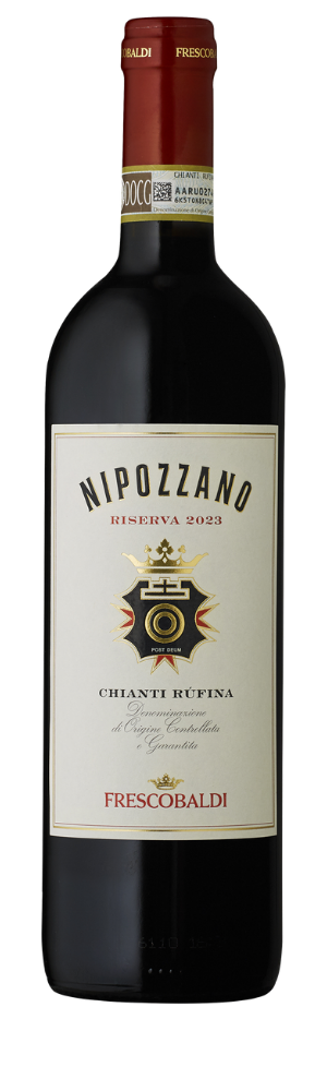 Bottle of Nipozzano Riserva by Frescobaldi