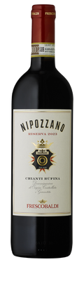 Bottle of Nipozzano Riserva by Frescobaldi