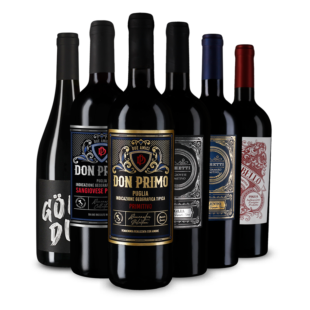Puglia Primitivo Selection - Various Producers [6 bottles]