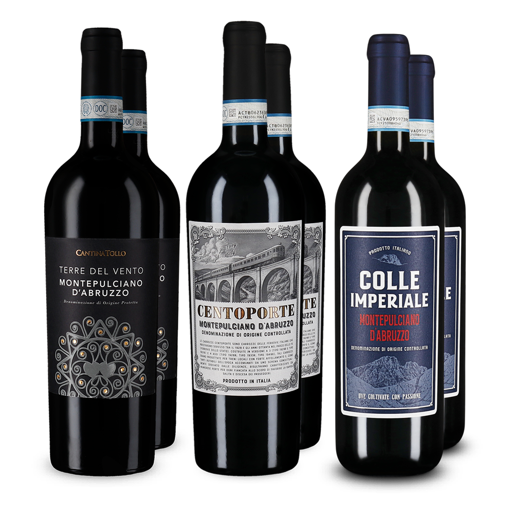 Montepulciano d'Abruzzo Selection "Degustazione" - Various Producers [6 bottles]
