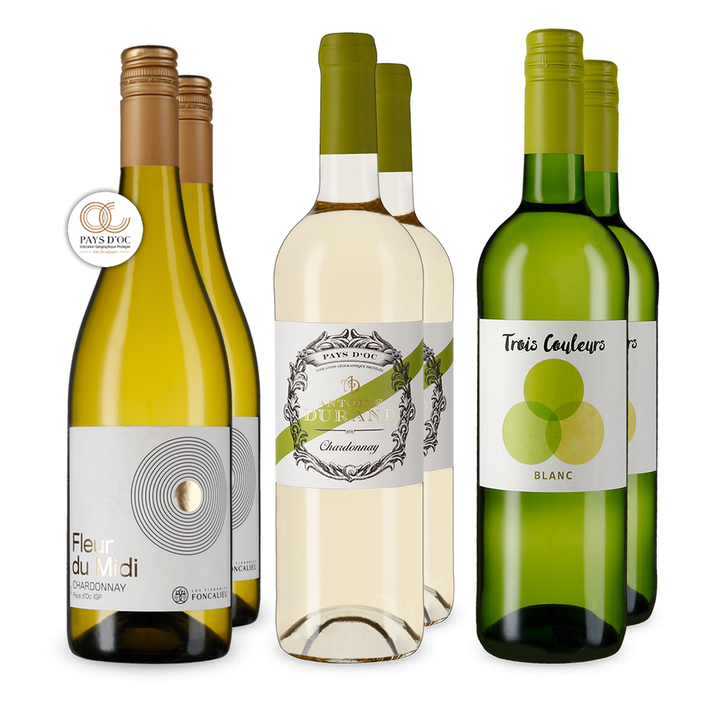 French White Wine Selection "Discoverer" - Various Producers [6 bottles]