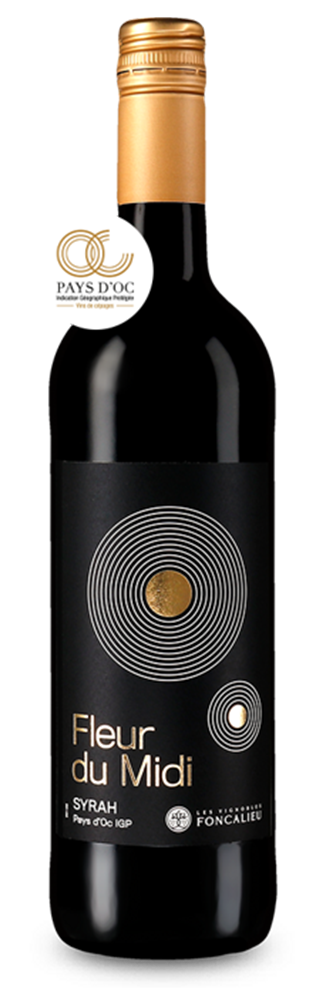 Pays d'Oc Syrah "Fleur du Midi" 2024 - Les Vignobles Foncalieu