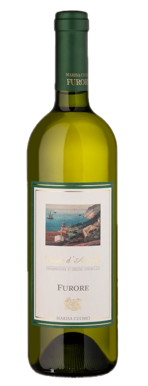 Bottle of Furore Bianco by Marisa Cuomo