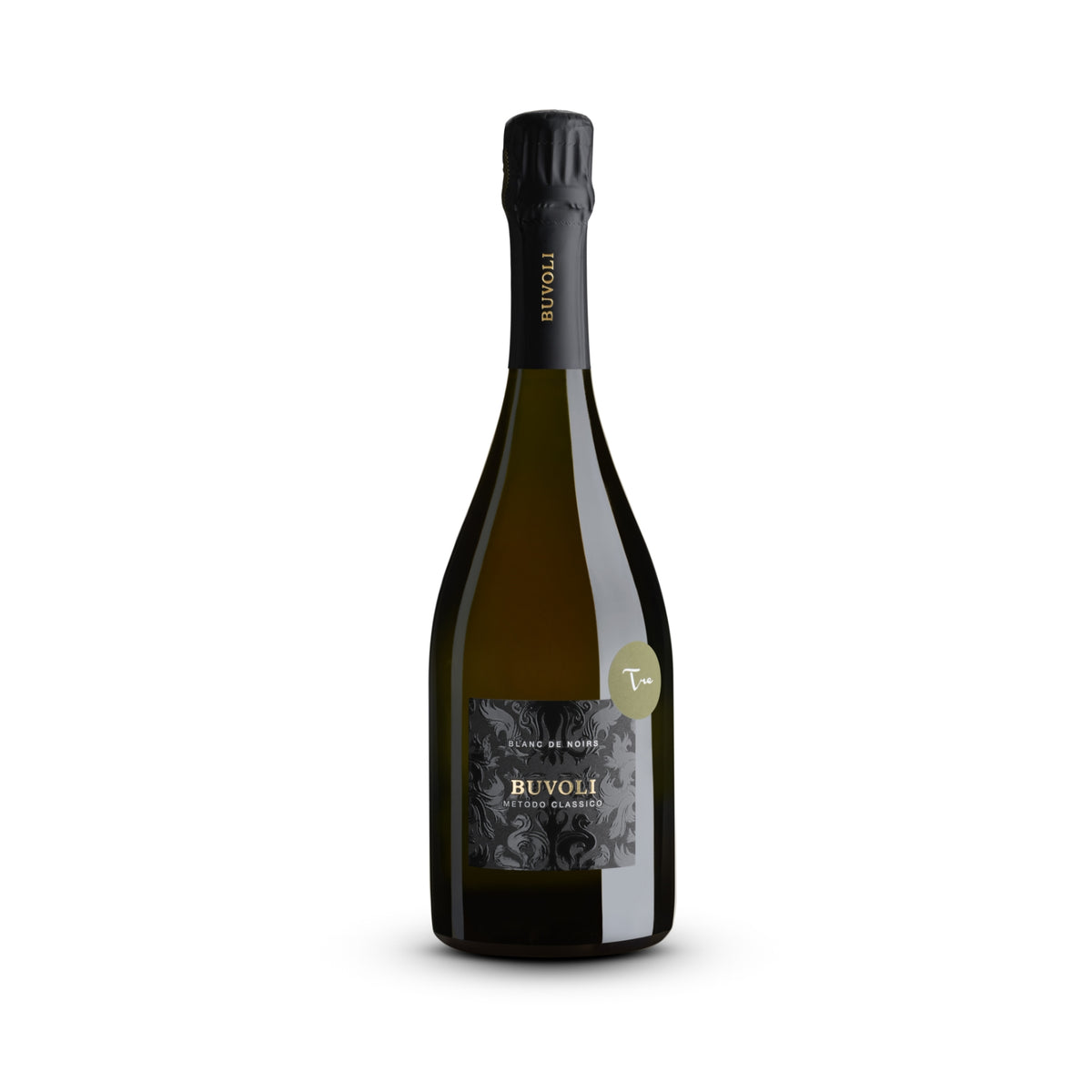 Bottle of Tre Extra Brut by Buvoli