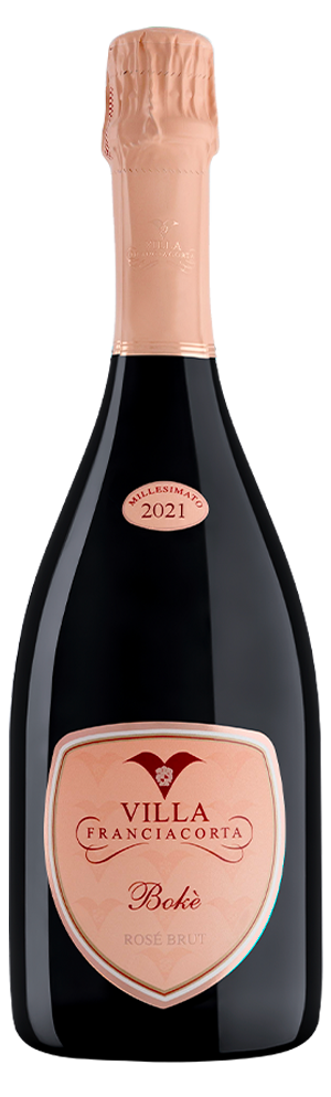 Bottle of Franciacorta Rosé Bokè by Villa