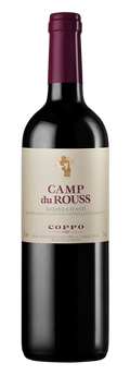 Bottle of Barbera d'Asti Camp du Rouss by Coppo
