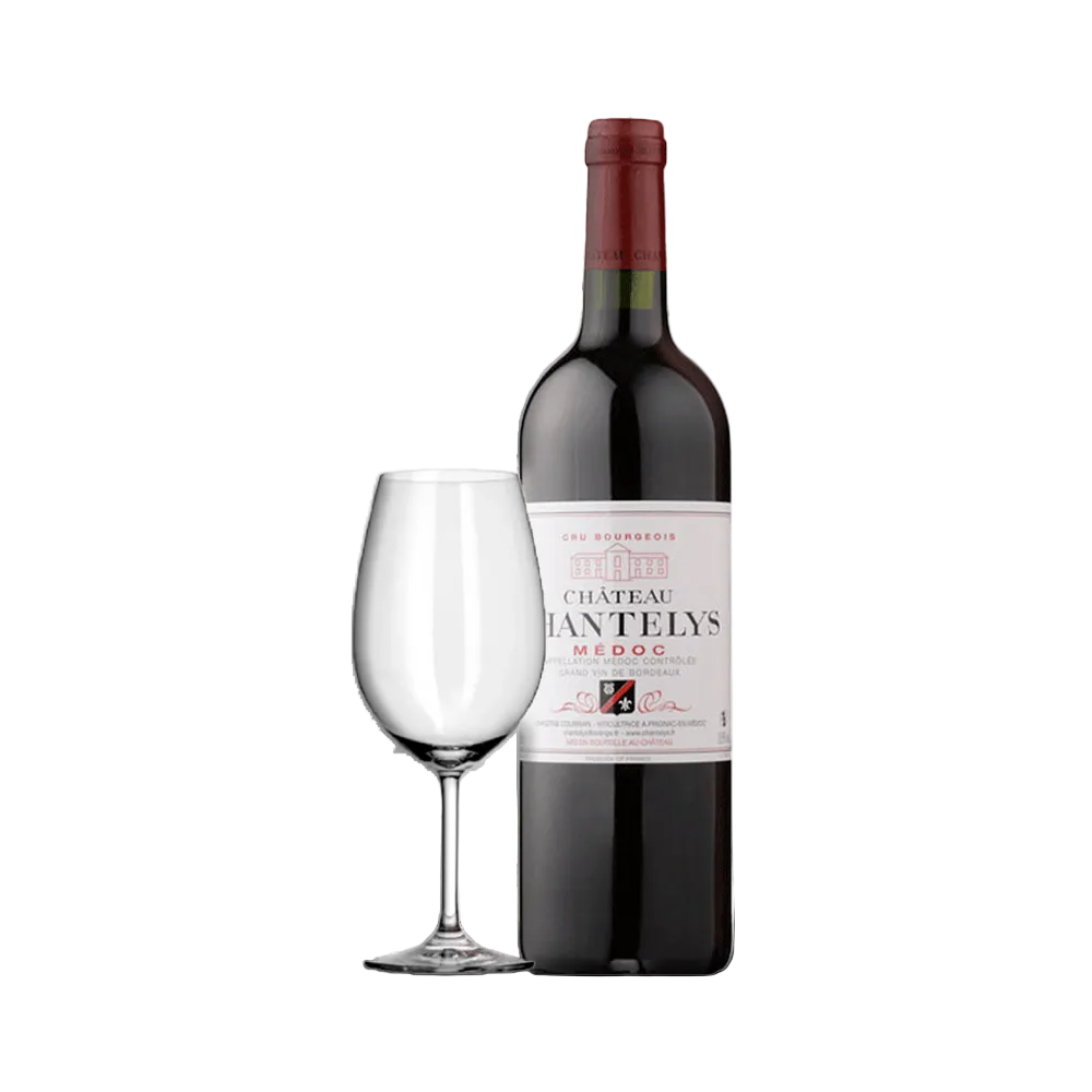 Médoc 2015 - Château Chantelys [gift box with 6 glasses]