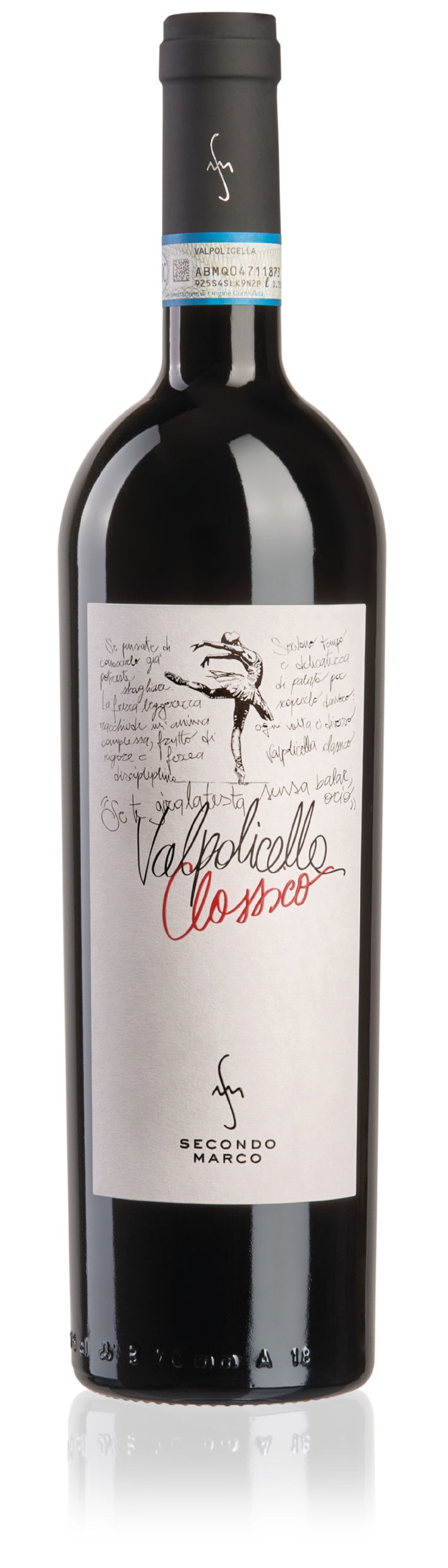Bottle of Valpolicella Classico by Secondo Marco