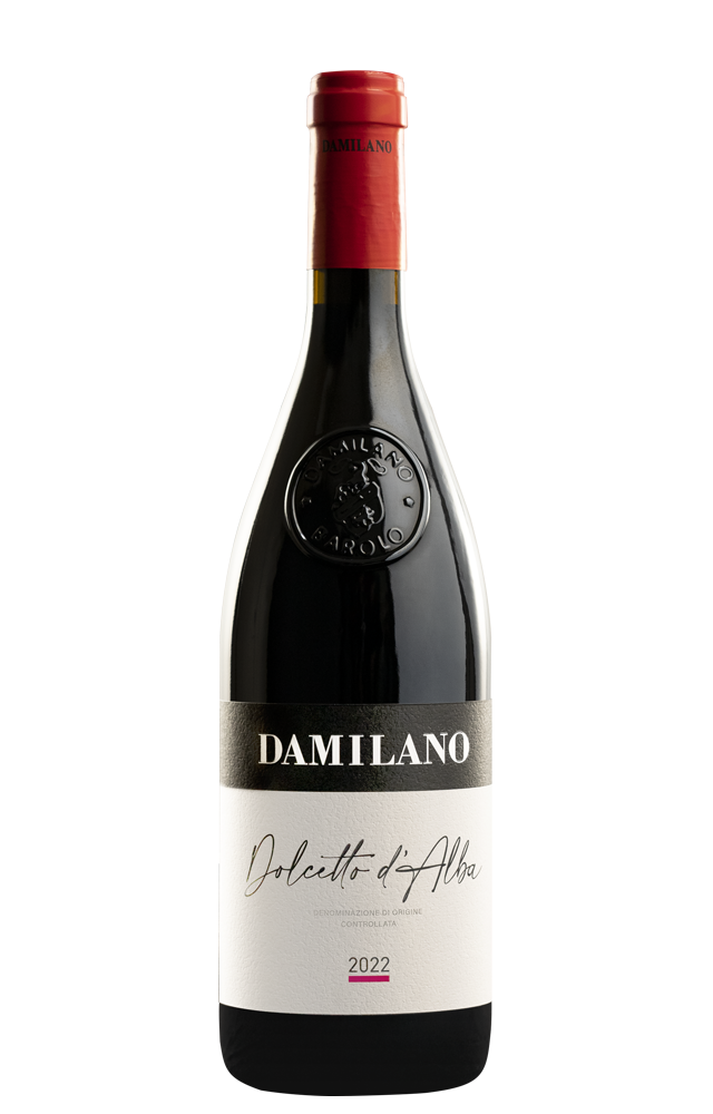 Bottle of Dolcetto d'Alba by Damilano