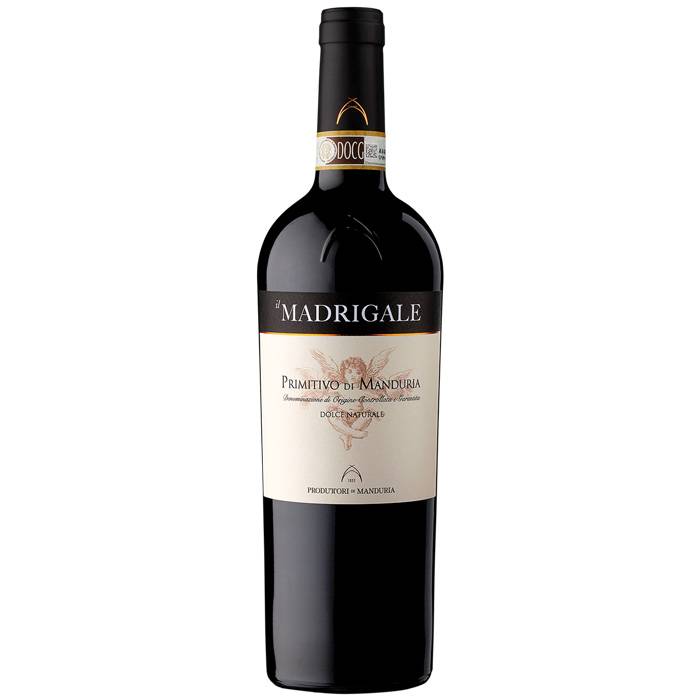 Primitivo di Manduria Dolce Naturale "Madrigale" 2022 - Produttori di Manduria