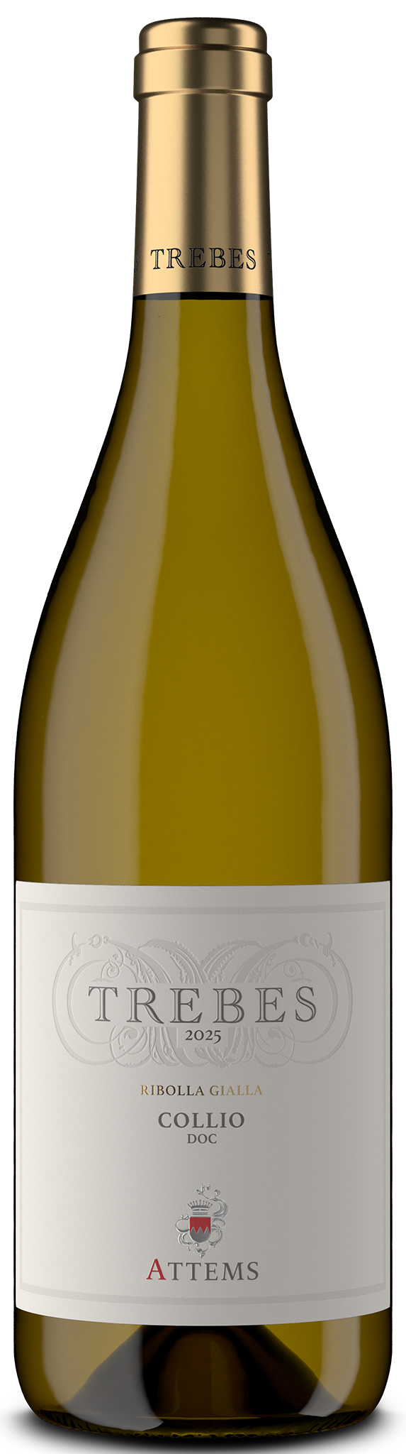 Bottle of Trebes Ribolla Gialla by Attems
