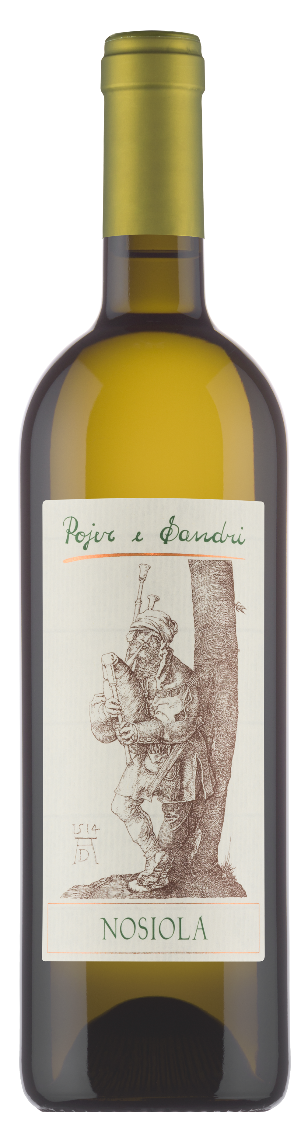 Bottle of Nosiola by Pojer e Sandri