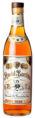 Bottle of Ron del Barrilito Three Stars