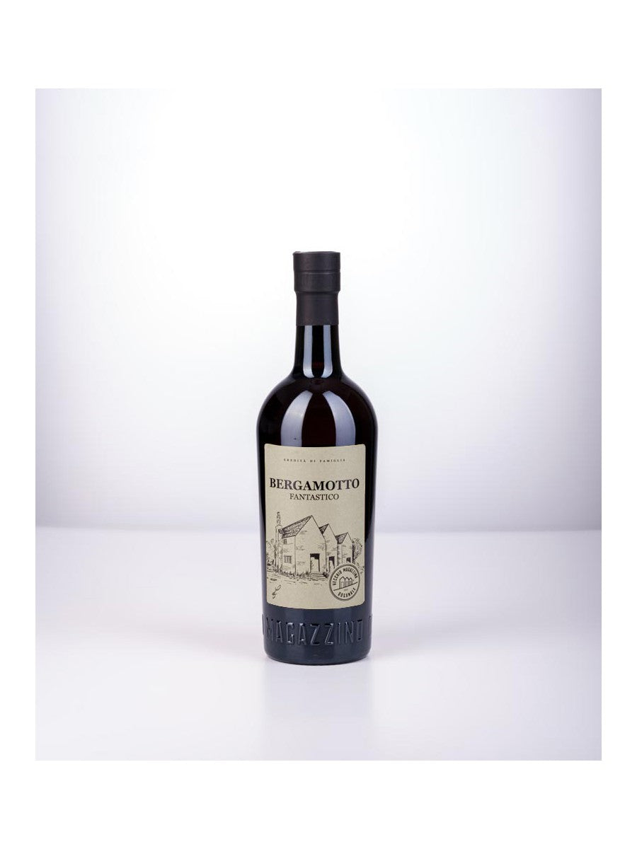 Bottle of Bergamotto Fantastico liqueur