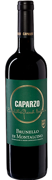 Bottle of Brunello di Montalcino by Caparzo