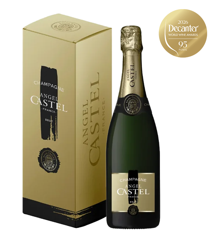 Champagne Brut "Angel Castel" - Castel Frères [gift box]