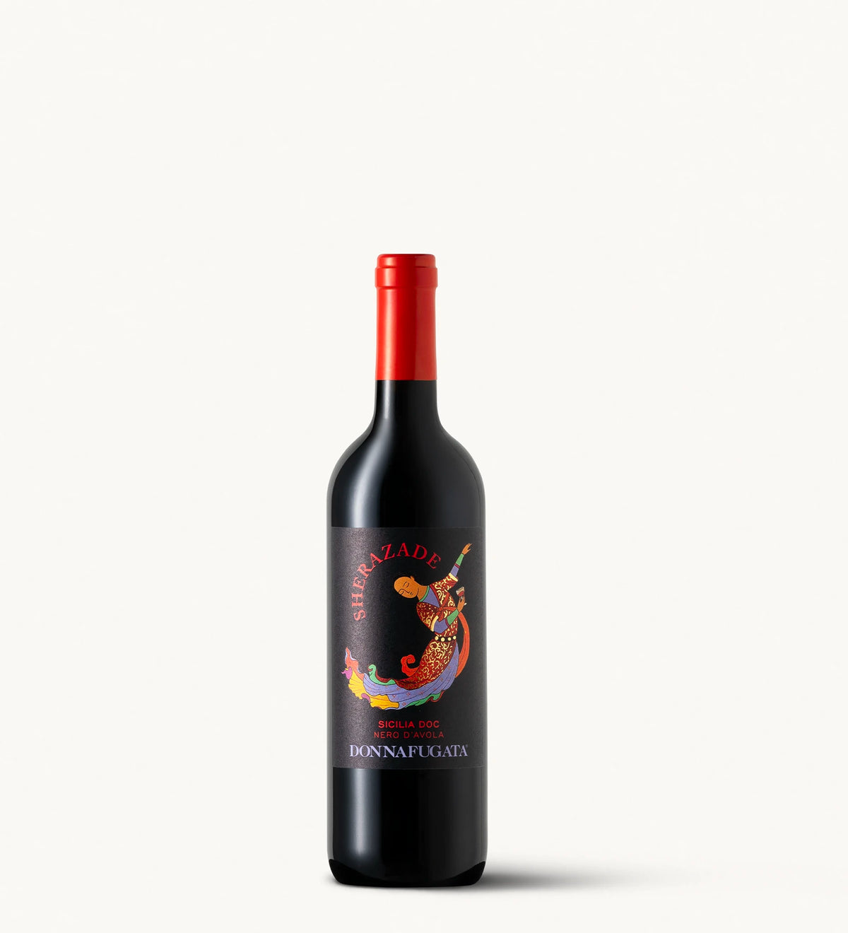 Bottle of Sherazade Nero d'Avola by Donnafugata