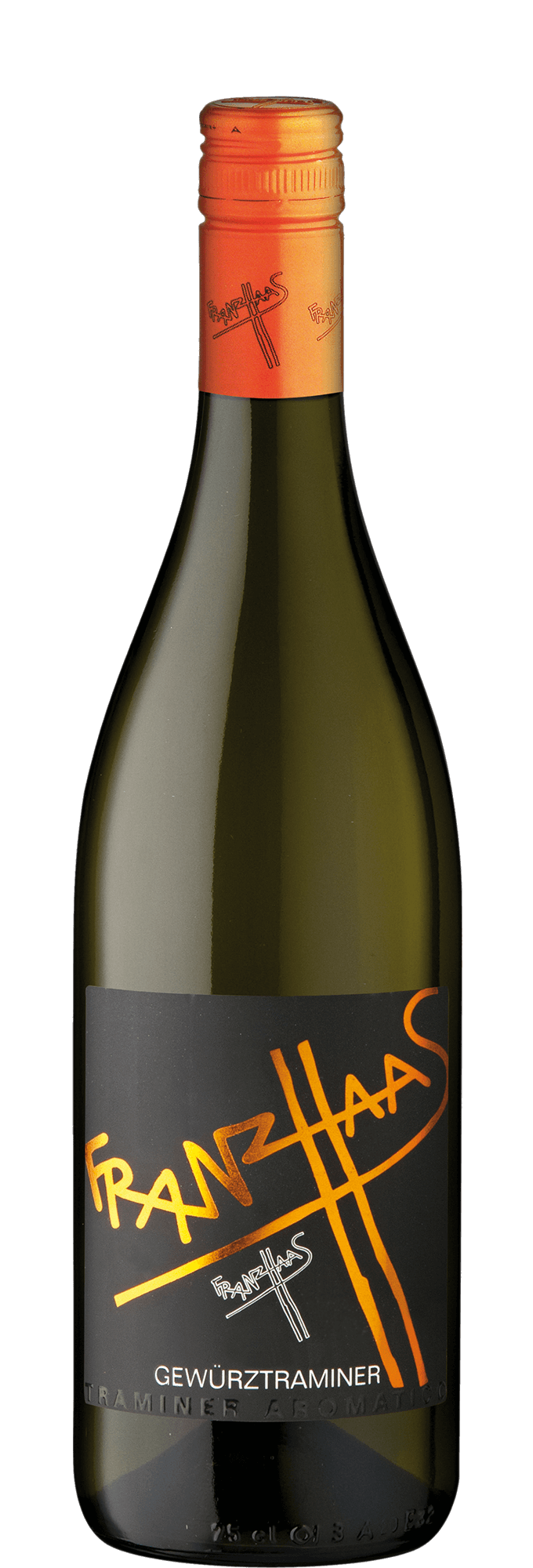 Bottle of Gewürztraminer by Franz Haas