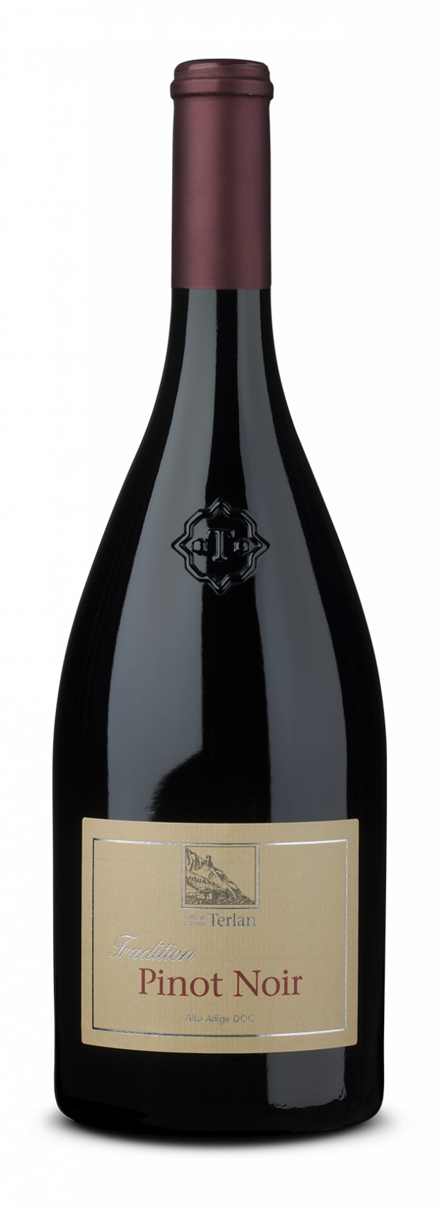 Bottle of Pinot Nero by Cantina Terlano