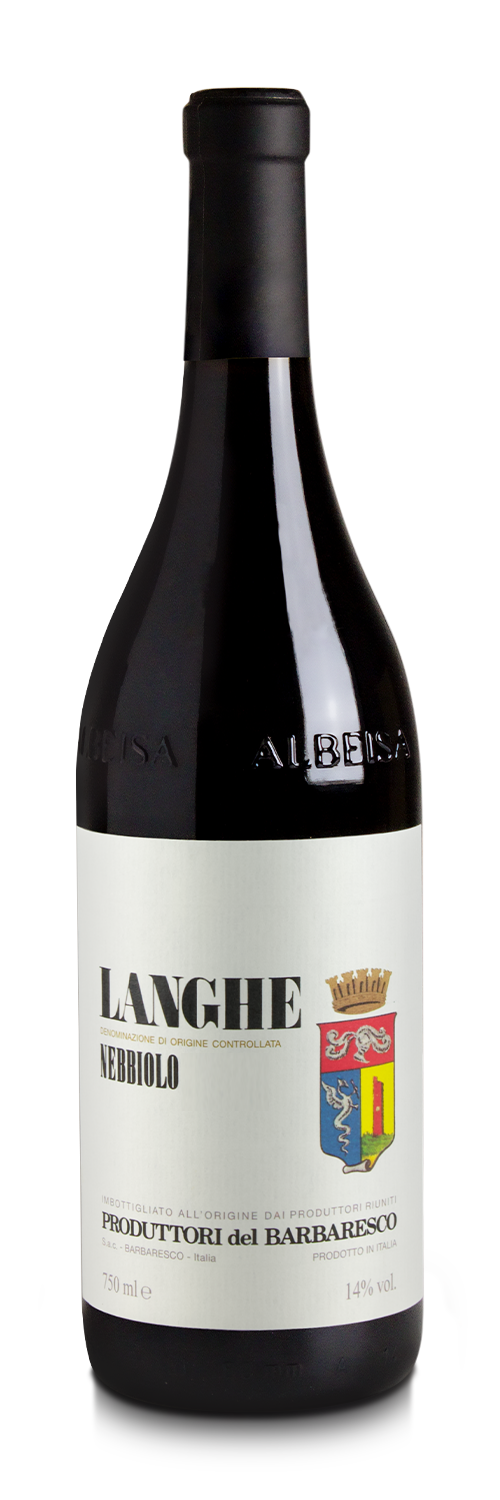 Bottle of Langhe Nebbiolo by Produttori del Barbaresco