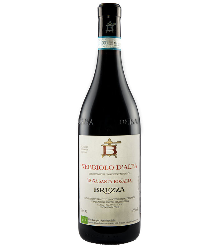 Nebbiolo d'Alba "Vigna Santa Rosalia" 2023 - Brezza