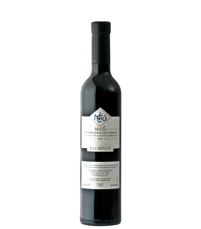 Controguerra Passito Rosso "Nico'" 2007 - Illuminati