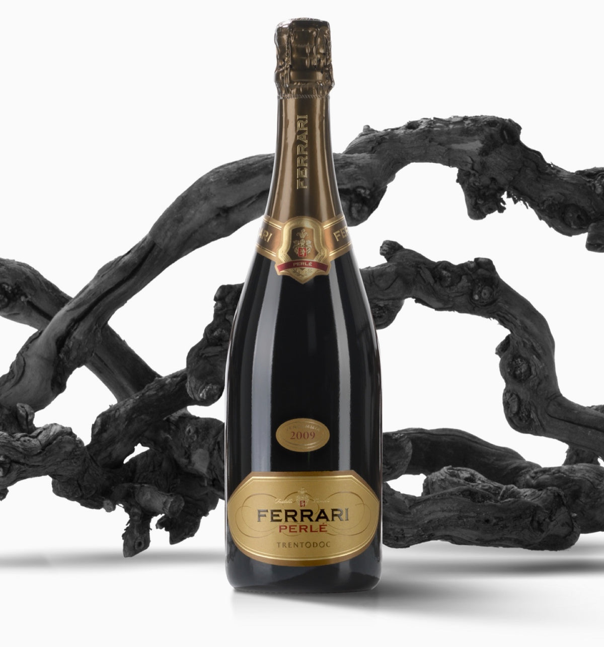 Bottle of Perlé by Ferrari