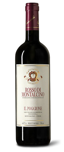 Bottle of Rosso di Montalcino by Il Poggione