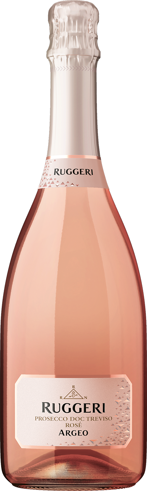 Bottle of Argeo Rosé Prosecco by Ruggeri