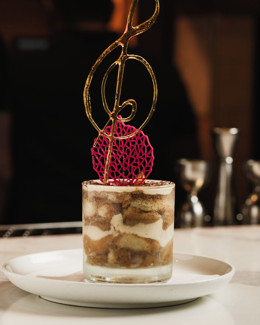 Tiramisù with sugar decoration – photo by Airam Dato-on, Pexels