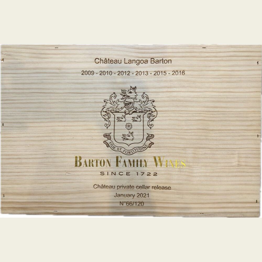 Saint-Julien "Vertical Collection" 2009-2016 - Château Langoa Barton [gift box]